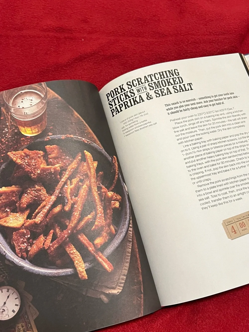 The Official Peaky Blinders Cookbook - 50 Recipes- Hard Cover